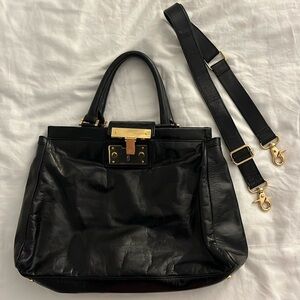 Tory Burch briefcase style purse